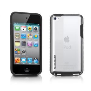  Tunewear Tuneshell Rubber Frame Black for iPod touch 4G (IT4-TUN-SHELL-RF02) (TUNEFILM)